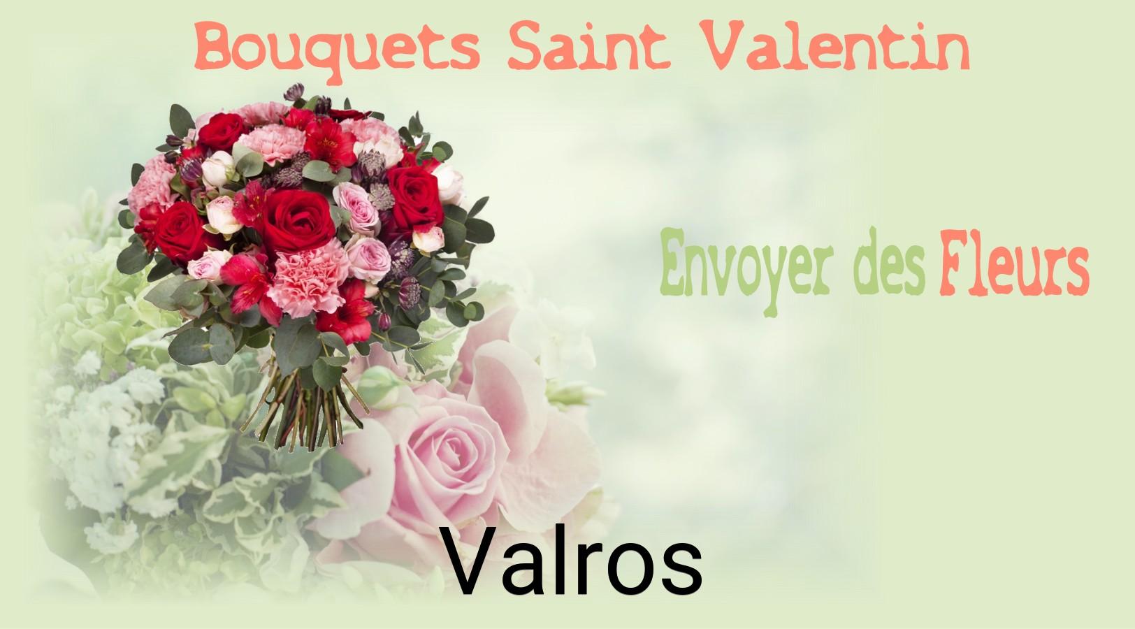 Roses de Saint-Valentin livrées à Valros